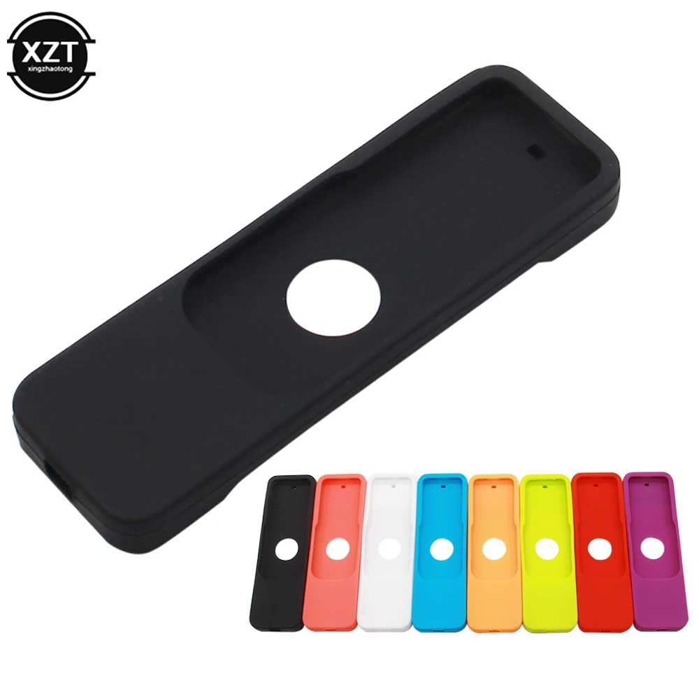 Colorful Silicone Protective Case Control Cover Skin for Apple TV 4 Remote Waterproof Dust protector Cover