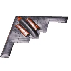Figura B-2 Spirit 4D Bomber ensamblaje avión modelo rompecabezas edificio