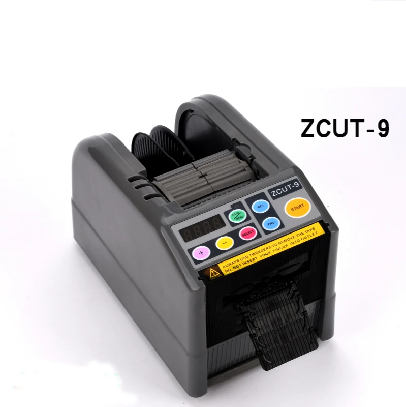 ZCUT-9 60mm automatic tape dispenser automatic cutting tape cutting machine  carton sealing cutting tool 220V