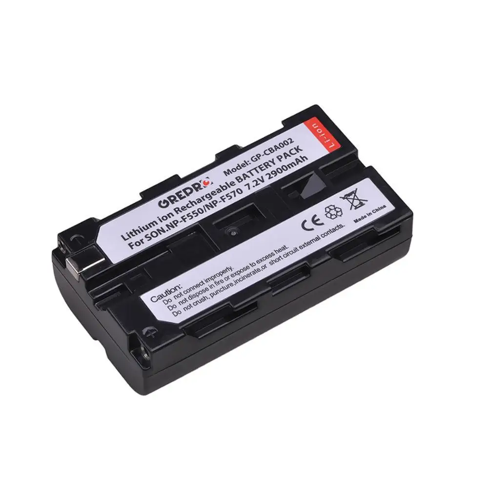 4 NP-F550 NP-F570 NP F550 F570 Pin Máy Ảnh + Tặng Bộ Sạc Đôi Với Loại-C Cho Sony NP-F330 NP-F530 NP-F570 NP-F730