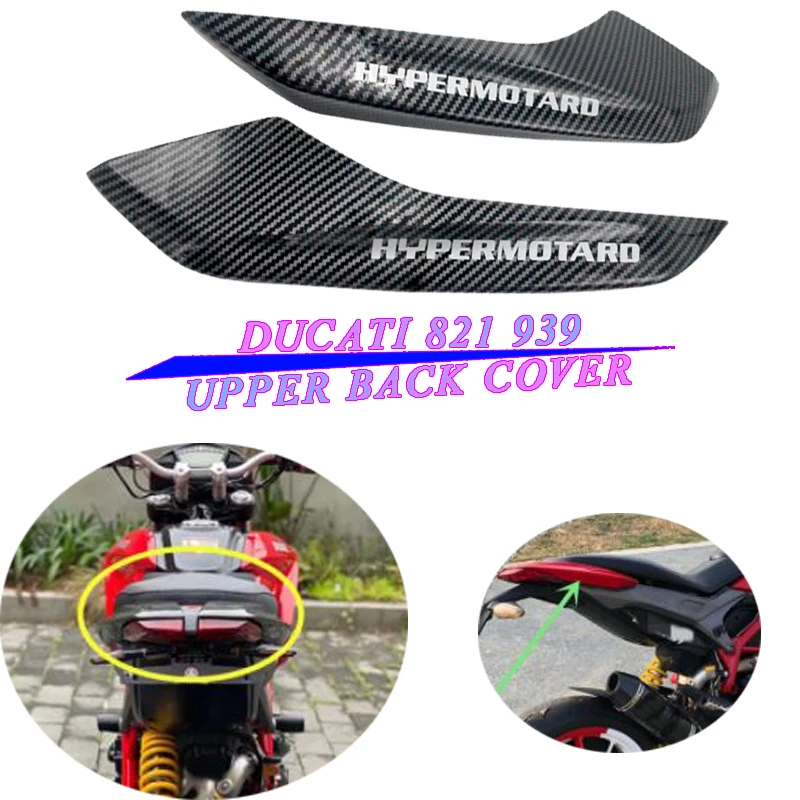 

Rear Upper Tail Side Fairing Cover Cowling Trim Panel For Ducati Hyperstrada Hypermotard 821 2013 - 2015 2016 939 2016 2017 2018