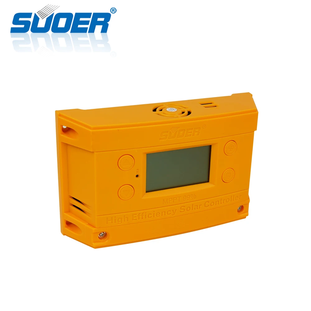 Suoer【 MPPT Charge Controller 】 12V/24V Adaptive 30A With Built-InTwo 5V 1A Interface MPPT Solar Charger Controller (ST-H1230)