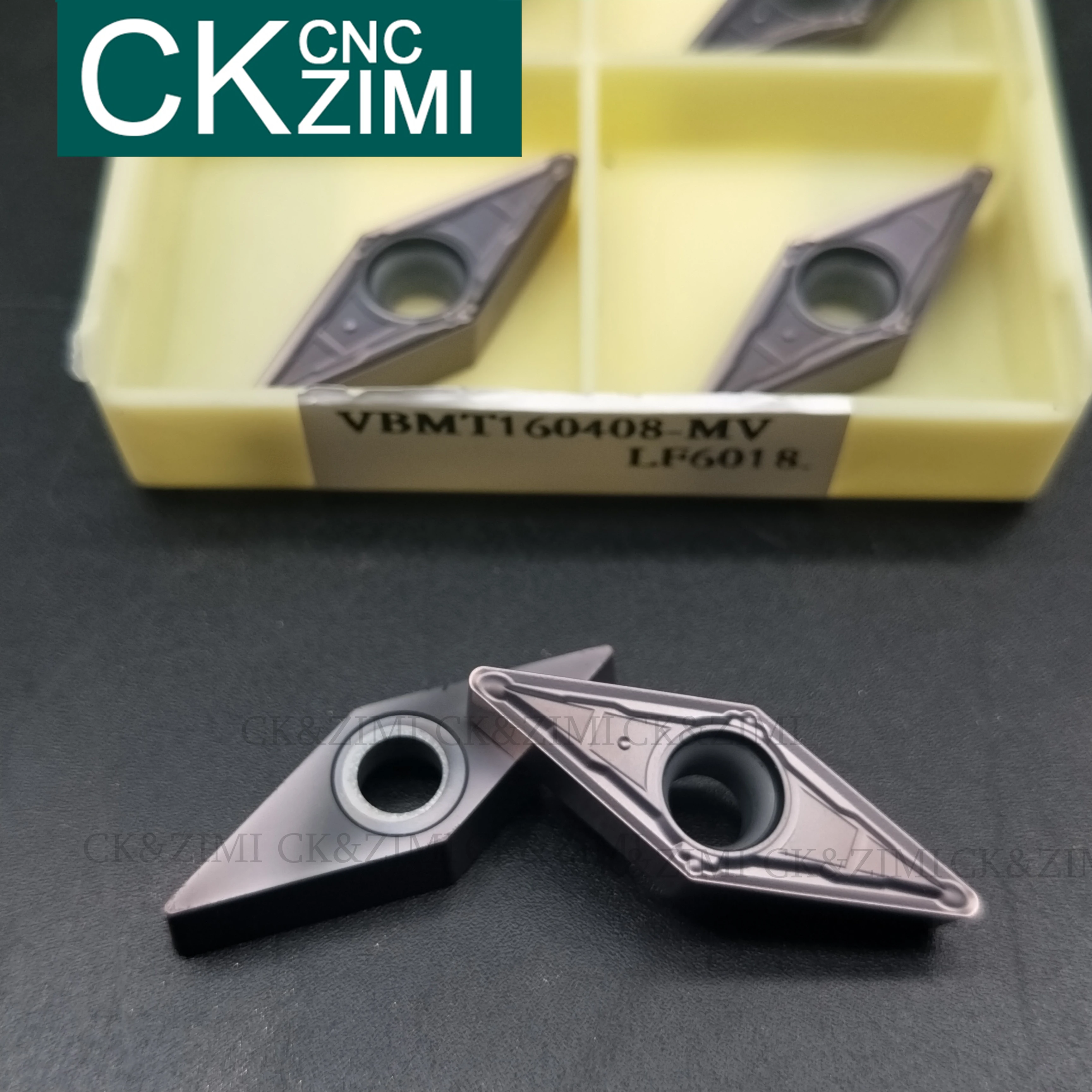 Insertos de carburo de acero inoxidable, insertos de torneado afilado CNC de 35 grados, 10 VBMT160404-MV, VBMT160408-MV, LF6018, VBMT331, VBMT332