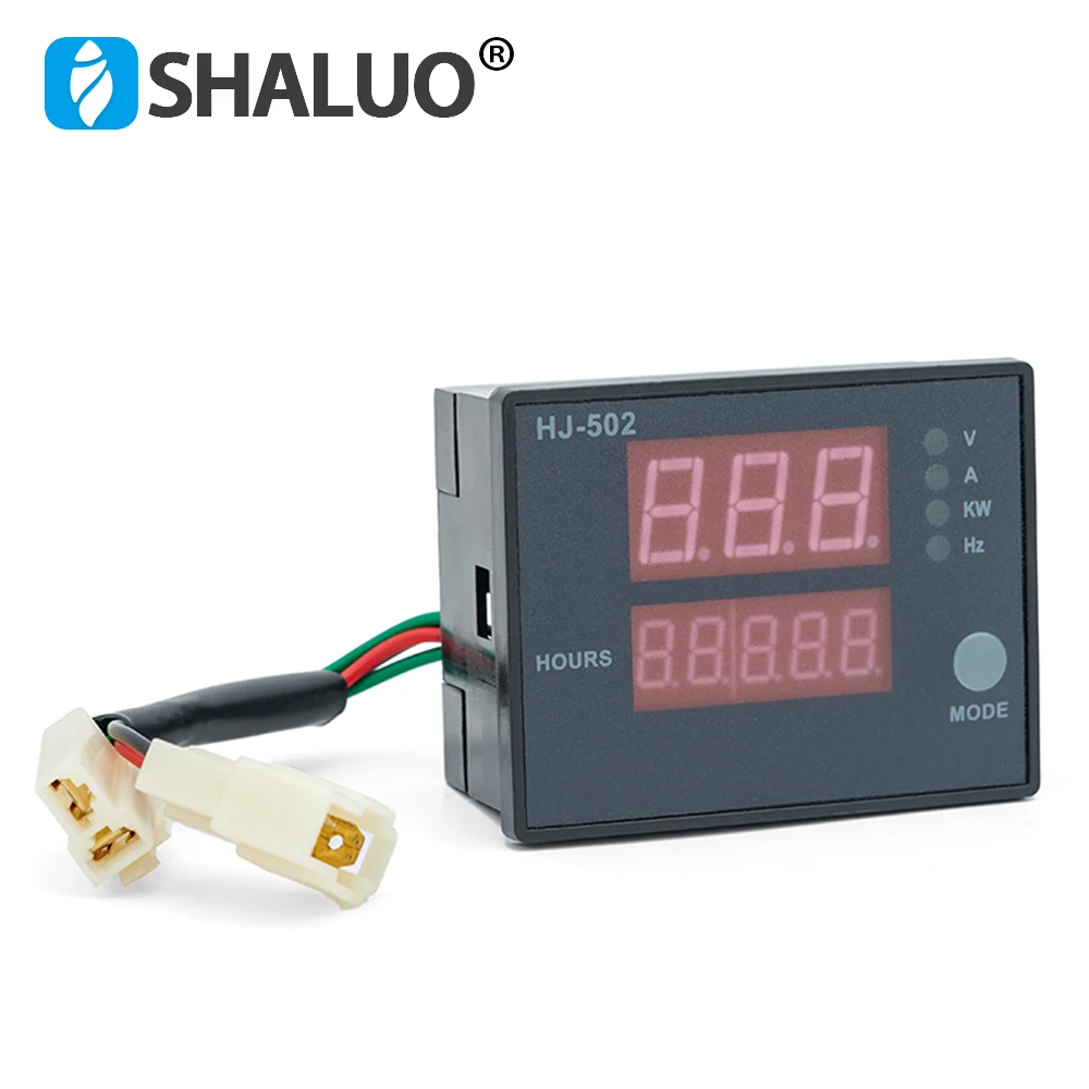 HJ-502 generator engine digital meter Digital Multifunctional Meter single three phase 220V 380V 4 wires