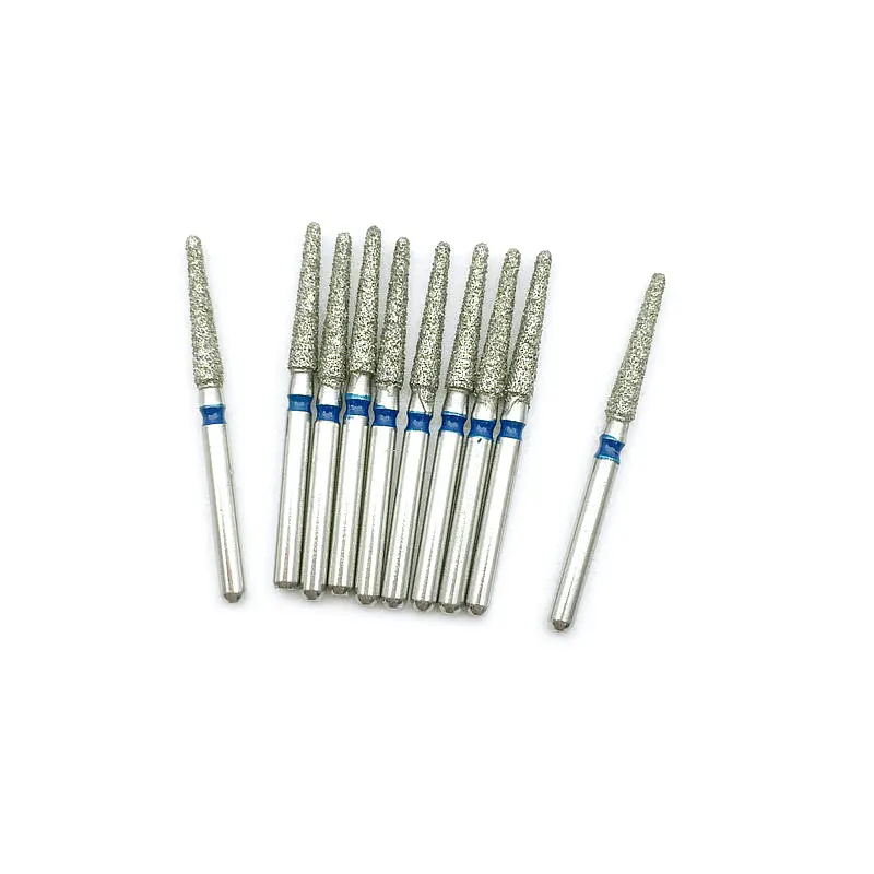 2 Set Dental Diamond FG High Speed Burs for Polishing Smoothing TR SERIES Dental Burs Dental Air Turbine From TR11 to TR24