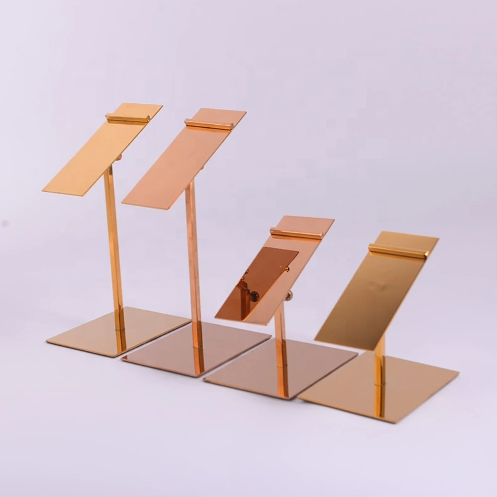 Retail Store Cabinet Metal Adjustable Shoe Display Rack