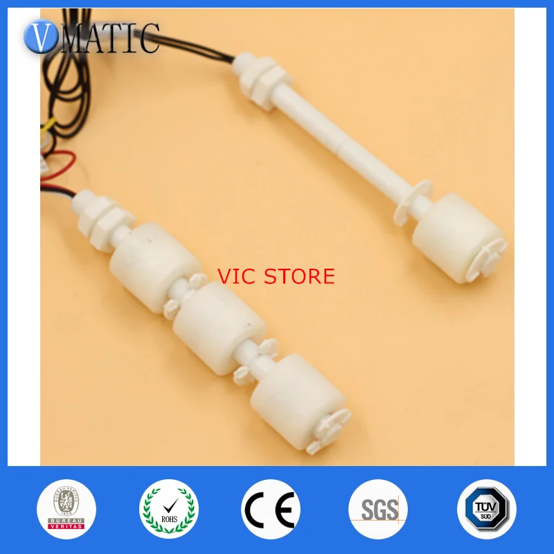 

High Quality 10Pcs Vc10110-3P Oem Pp Material Safety Float Switch Liquid Control Water Level Sensor