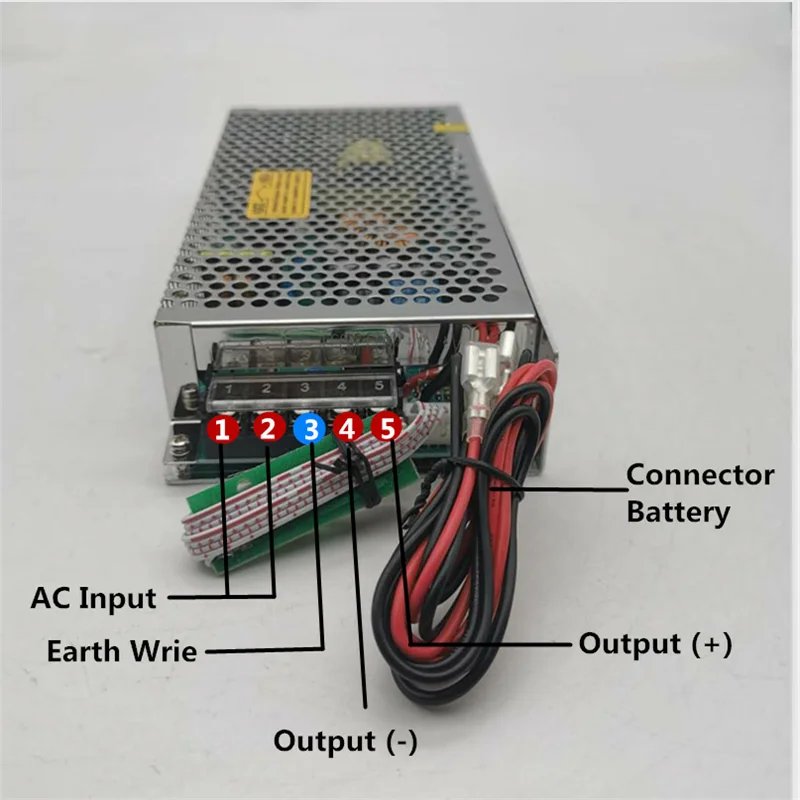 Imagem -06 - Chux-switching Power Supply Usado para Monitor Ups Charge Function ac dc Battery Charger 180w 12v 13.8v 110 v 220v Sc180-12v