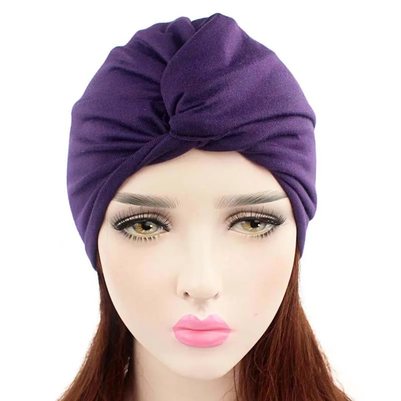 2022 Women Cross Twist Hijab Caps Muslim Cotton Underscarf Islamic Headscarf Bonnet Headband Turban Musulman Femme Headwrap Cap