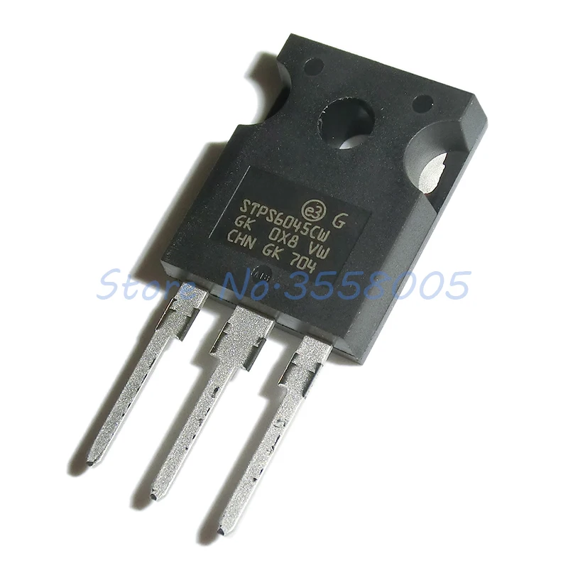 5Pcs/lot STPS6045CW STPS6045 TO-247