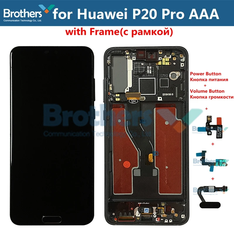 LCD Display for Huawei P20 Pro LCD Screen for P20 Pro CLT-L09 CLT-L29 CLT-AL00 CLT-AL01 LCD Assembly Touch Screen Digitizer Test