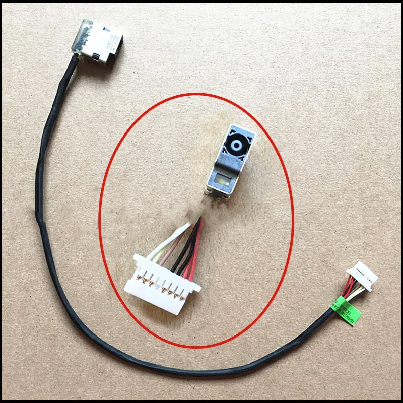 

Laptop DC Power Jack Cable Charging Port Wire Cord For HP 17-BS TPN-W129 TPN-W130 17G-BR 17-AK 17Q-BU 17Q-BU Envy 17-AE