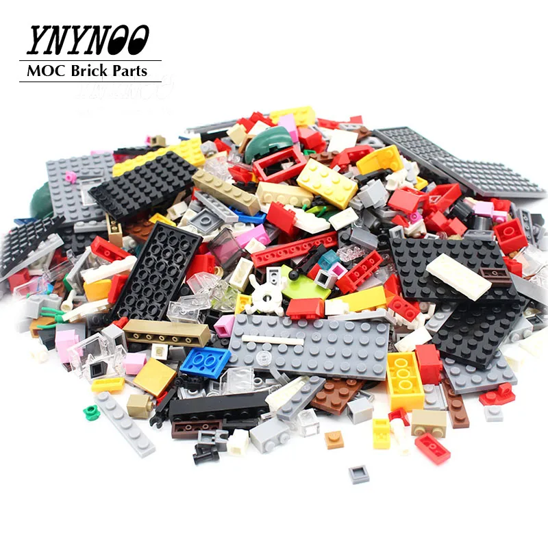 

1000Grams DIY MOC Building Block Random Bulk Kit City Creative Figures Blocks City Bricks Educational Assemble Toys for Children