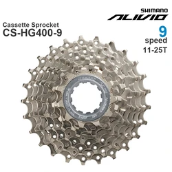 SHIMANO ALIVIO HG400 9v Cassette Sprocket 9-Speed - HYPERGLIDE - Trekking 11-25T 11-28T 11-32T 11-34T 11-36T 12-36T Original