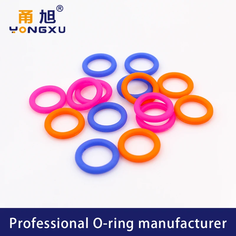 20PCS/Lot Colorful Silicon Rubber O-Ring VMQ Thickness CS2.4mm OD15/16/17/18/19/20*2.4mm O Ring Seal Rubber Gasket Ring
