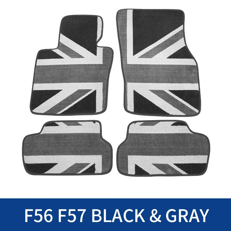 Linksgestuurde Auto Vloer Voet Matten Voor Mini Cooper R56 F54 R55 Clubman F55 5 Deuren F56 3 Deuren r57 F57 F60 R60 Countryman