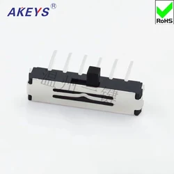 10PCS MSK-42D01 MINI slide switch 4P2T DIP side slide 12 pin 2 position mini toggle switches MSK-09