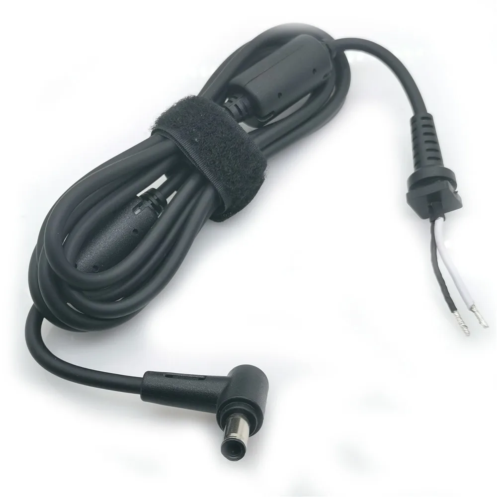 ノートブック電源コネクタジャック,1.8m,6.0x3.7mm,asus gl703gs,gx501gi,gx501vi,gm501gs用のdc電源プラグコンバーター