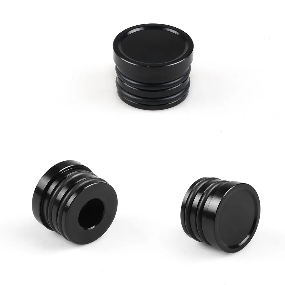 M28 para 10an traseiro bloco breather encaixes e plug preto para honda acura b16 b18c captura pode