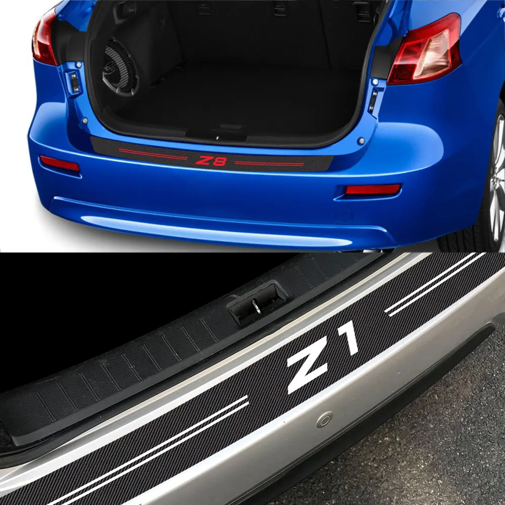 Car Rear Trunk Stickers For BMW Z3 Roadster Z4 E89 M1 M2 F87 M3 E30 E46 E92 F80 M4 F82 M5 E60 F10 M6 E63 F13 Z1 Z8 Accessories