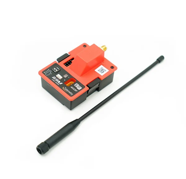 FrSky R9M 900MHz Long Range Module with mounted Super 8 Antenna R9 slim+ receiver