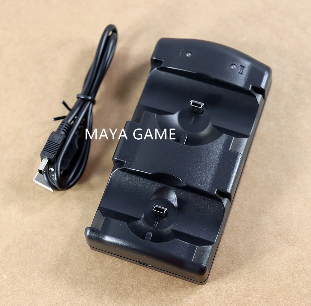 قاعدة شحن مزدوجة لـ PS3 ، قاعدة شحن 2 في 1 ، وحدة تحكم لـ PS3 ، 10