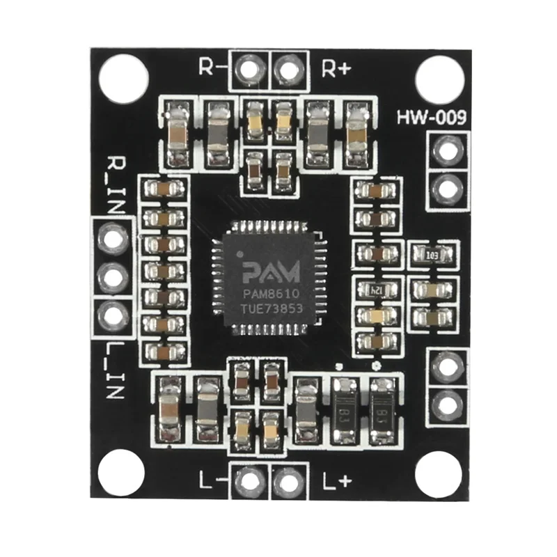 PAM8610 Digital Power Amplifier Boards 2 x15w Dual Channel Stereo Mini Class D Power Amplifier Board Miniature DC 6-12V