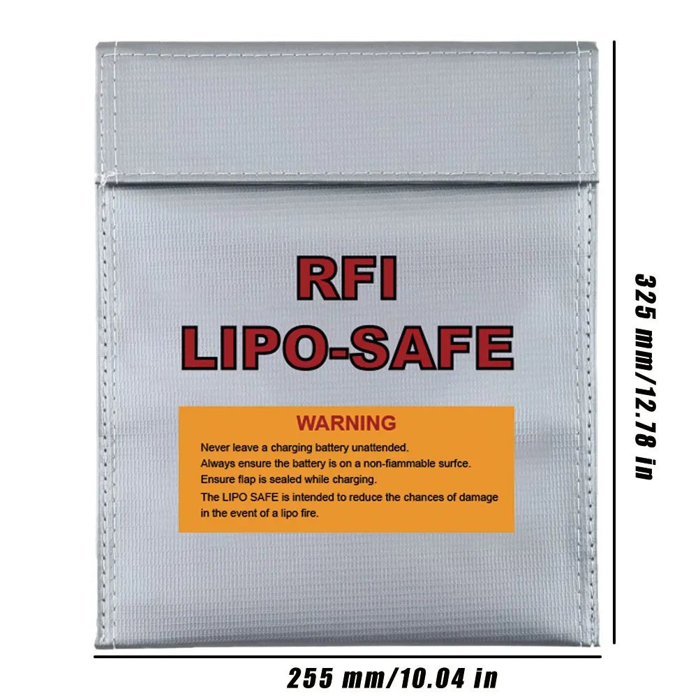 CNHL Lipo Safe Bag Fireproof Bag 325x255mm 230x180mm Lipo Battery Safety Case Guard Fire Safe Charge Sack Nylon Portable Cover