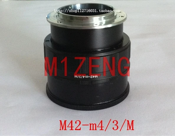 

M42-M43 Macro Focusing Helicoid Adapter for m42 42mm Lens to panasonic M43 em1 em5 em10 gh4 gh5 gf8 GF3 E-P1 EPL7 camera