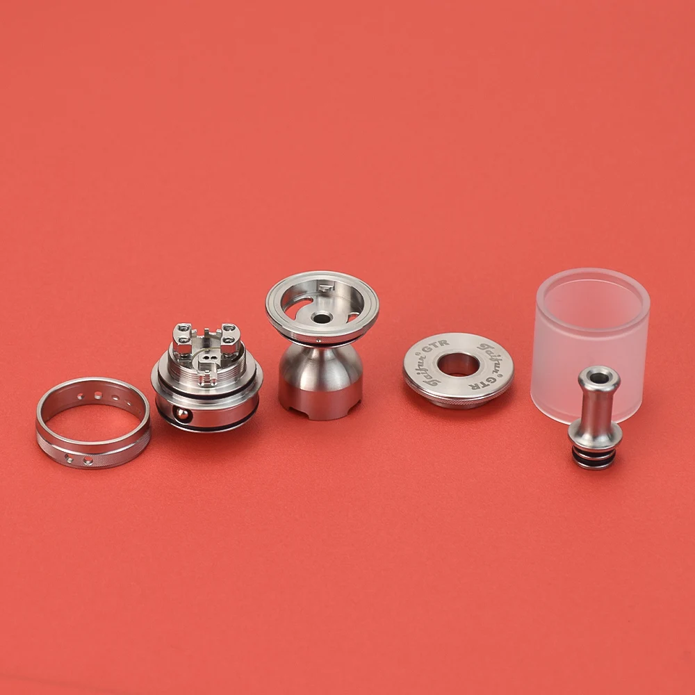 Taifun GTR RTA 23mm MTL Single Coil Vaporizer vape Atomizer 316ss 4ML Capacity Top padding Rebuildable E-cigarette Tank