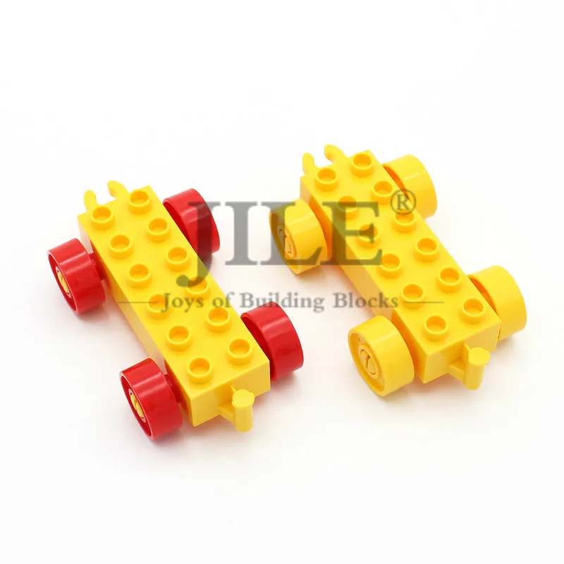 MOC Large Building Blocks Model Traffic Vehicles Compatible Car Big Size Bricks Educational Creative Toys for Children Kids Gift