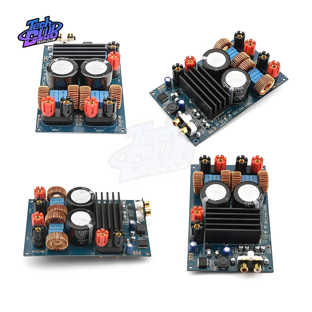 

TPA3255 2.0 Digital Amplifier Board DC24-48v High Power 300W + 300W Class D o Digital Amplifier Board Instrument Accessories