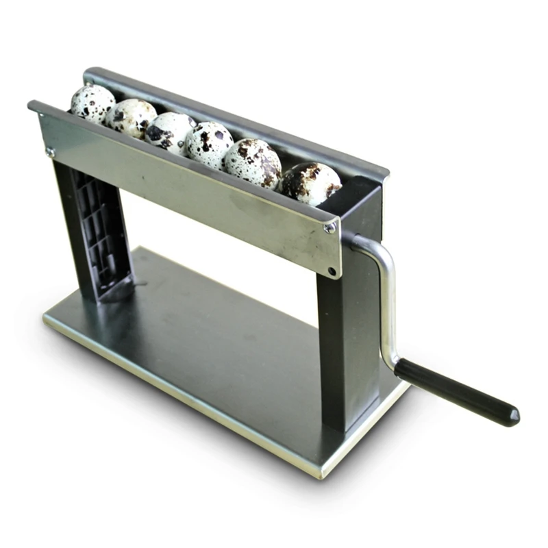 Manual Quail Egg Peeler Household Portable Hand Roll 304 Stainless Steel Manual Peeling Sheller