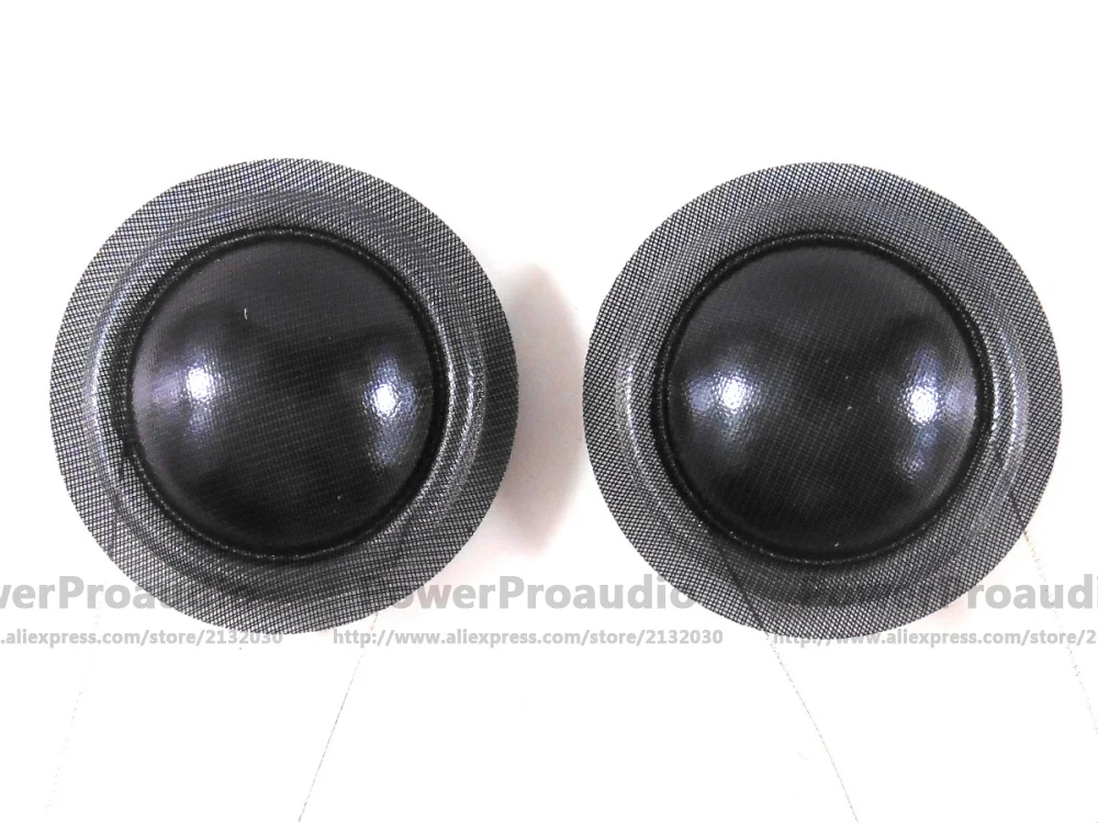 2 pcs /lots 19.4mm High Quality Transparent silk diaphragm dome Tweeters loudspeaker speaker voice coil