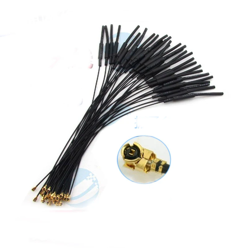 

10PCS/Lot 2.4G IPX/IPEX To Copper-tube Antenna Connector RF Coaxial Extension Pigtail Cable 1.13mm 10cm/15cm/20cm