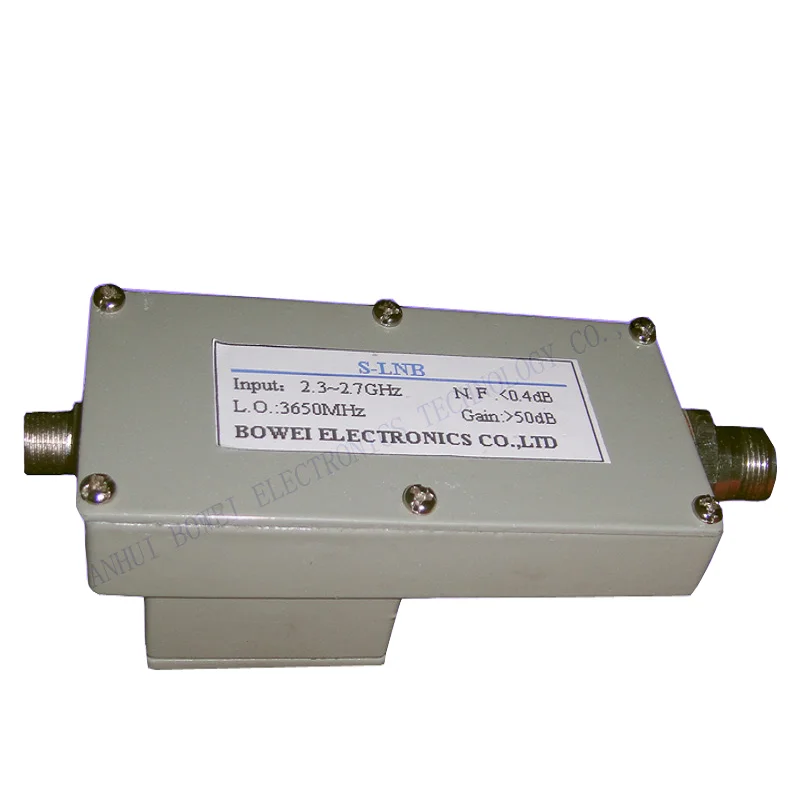 MMDS Down Converter LNB S Band Lnb 5.8 to 6.1GHz Manufacturer Singal HD Amplifier Satellite TV Receiver Engineering