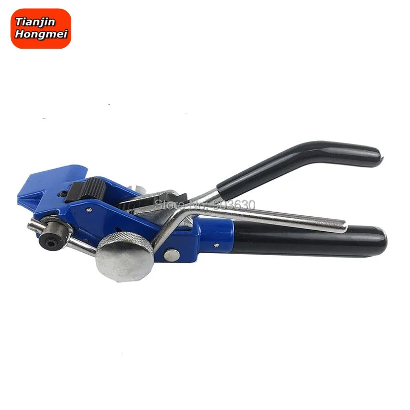 Banding Tools Stainless Steel Strapping Tensioner Kit Pliers Manual Cable Ties Tension Cutting Fastening Strap Tool Gear Bander