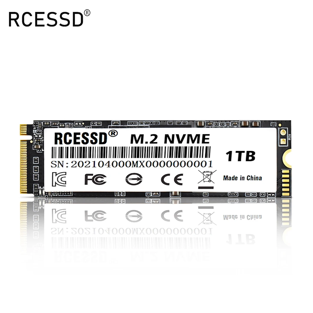 RCESSD M.2 SSD M2 128gb PCIe NVME 256GB 512GB 1TB Solid State Drive 2280 Internal Hard Disk Hdd for Laptop Desktop