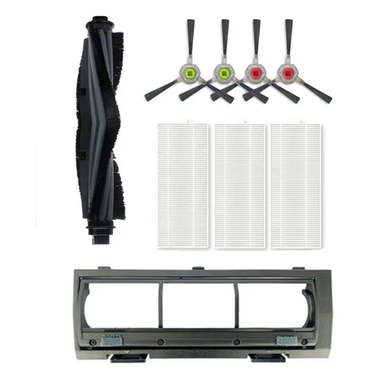 Main Brush Side Brush HEPA Filter Roller Brush Cover for Yeedi K651 K651G Robotic Vacuum Cleaner Parts Accessories Replacement