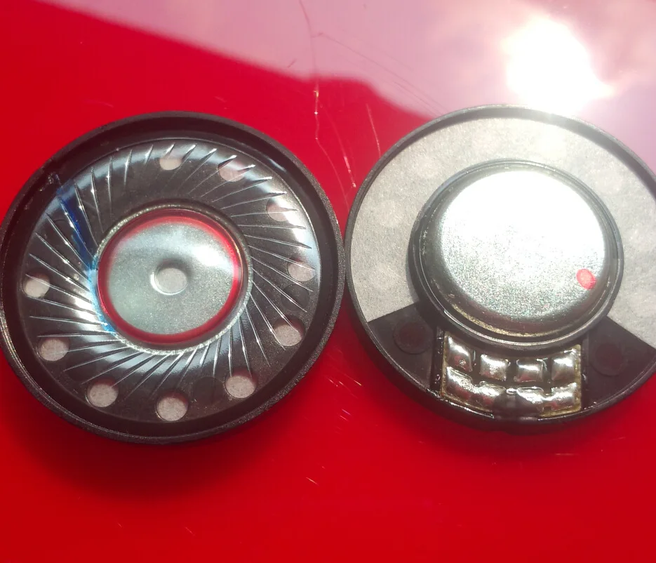 40 мм Высокоточный теплый низкочастотный динамик для ремонта наушников