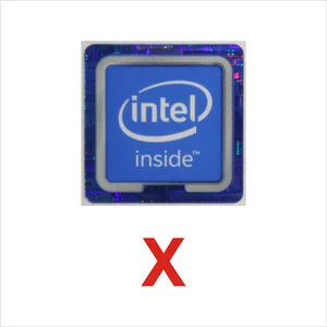 ملصق زخرفي 6 7 الجيل الثامن من Intel i3 i5 i7 سيليرون Xeon بنتيوم معالج دولبي أعلى 8 مبيعات أساسية i5 الجيل السابع - رقم 3