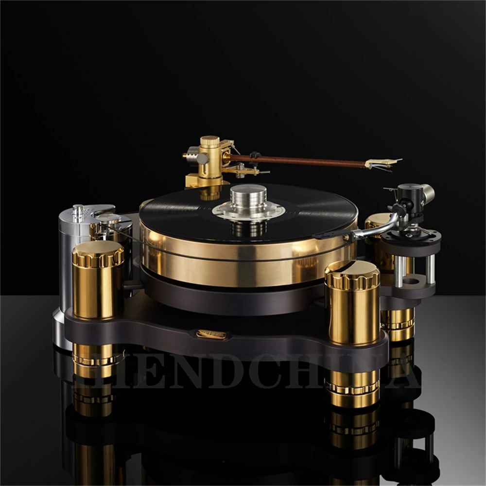 Imagem -06 - Eizz-fulcro Bending Tooth Turntable Braço com Cartucho Destacável Copper Tone Tube lp Ez6012a c 12