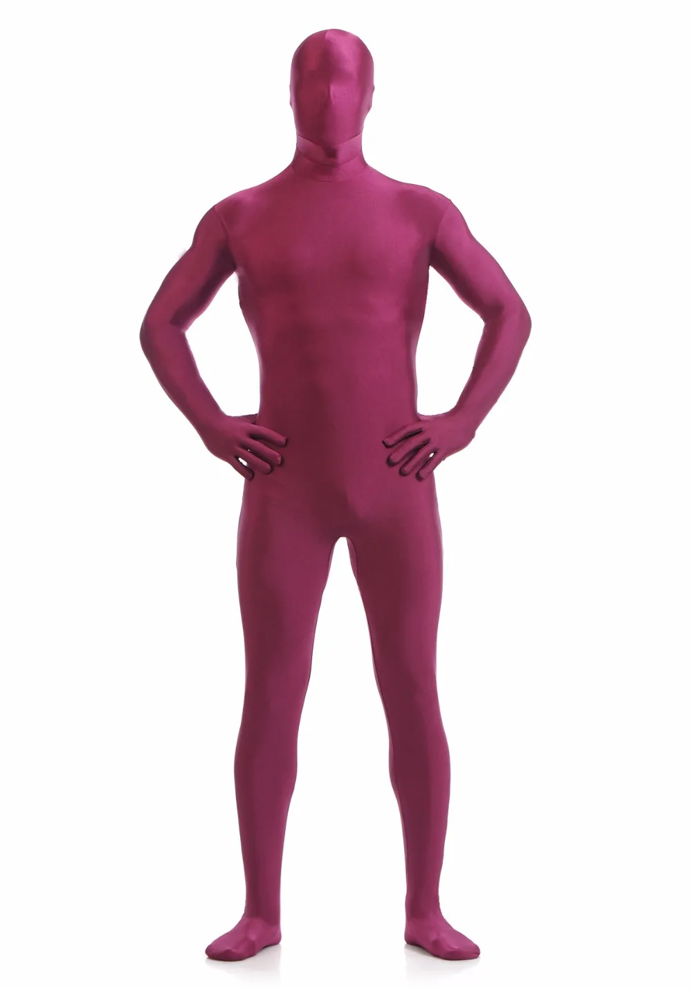 Traje Zentai de cuerpo completo de LICRA para adultos, ropa personalizada para Halloween para hombres, trajes ajustados de segunda piel, mono de nailon de licra, disfraces de Cosplay