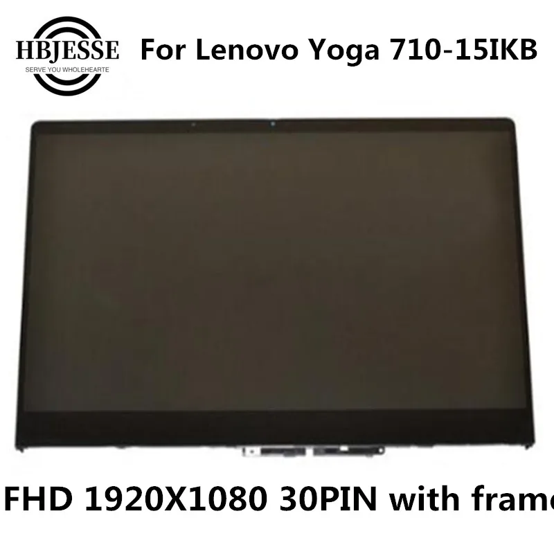 

15.6" 1920x1080 Replacement Touch Digitizer LCD Display Screen Assembly for Lenovo Yoga 710-15 710-15ISK 710-15IKB 80V5 80U0