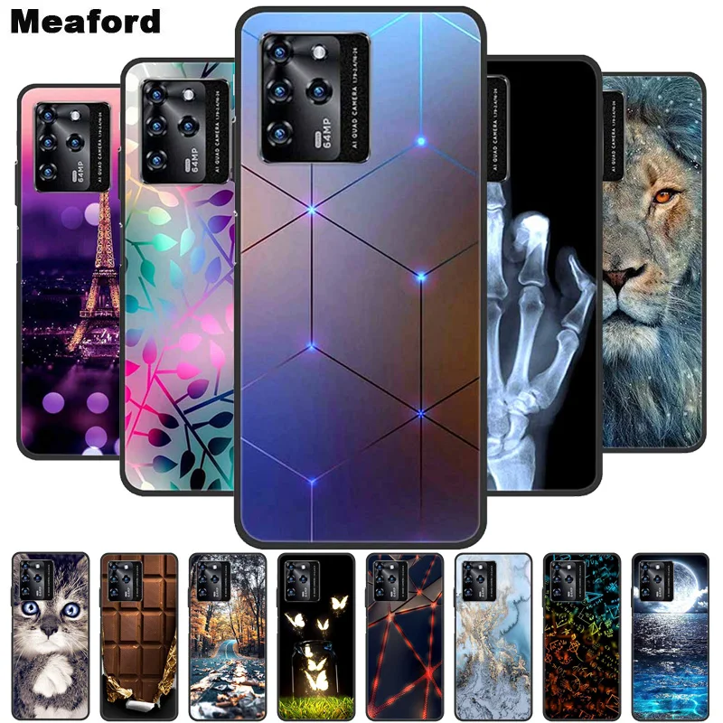 Para ZTE Blade V30 funda a prueba de golpes suave TPU funda trasera de silicona para ZTE Blade V30 9030 fundas de teléfono Blade V 30 Coque lindo dibujo animado
