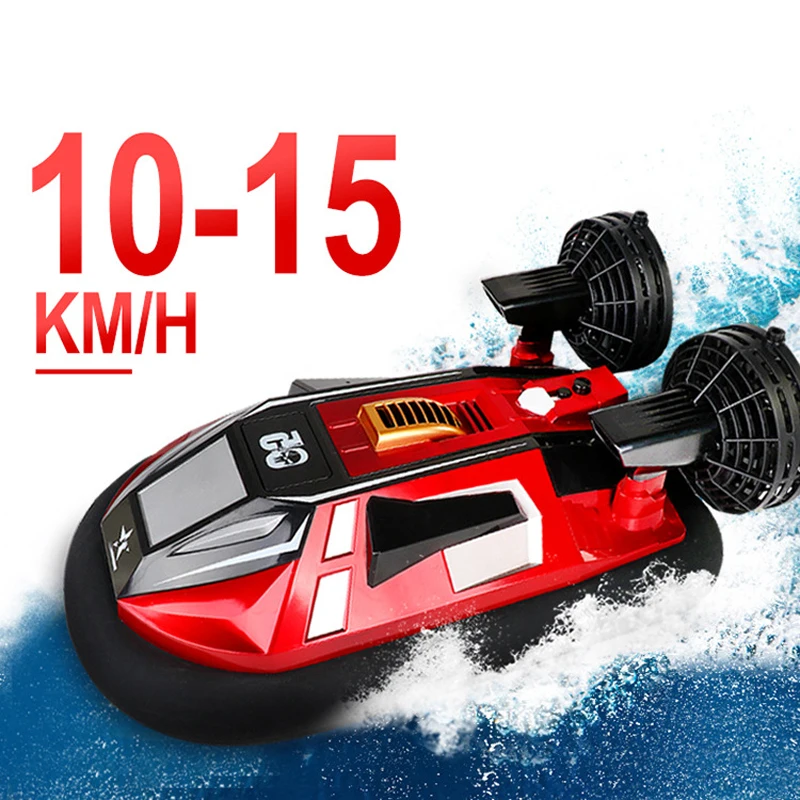 Remote Control Hovercraft  Boat  on Water Lake Pool   Ice  Snow  Land 1/14 Scale 9.3mph (15kmh) RC Amphibious vehicle