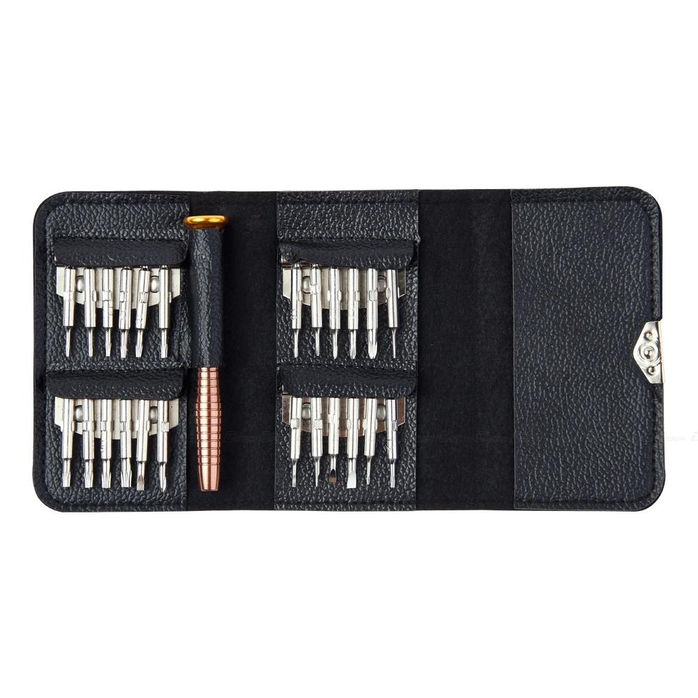 Screen Disassemble Leather Wallet Screwdriver Opening Tool Torx Precision Multifunctional Tools For iPhone Android Mobile Phone