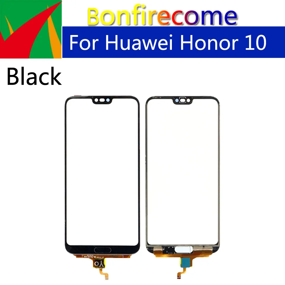 

10Pcs\lot 5.84" For Huawei Honor 10 Touch Screen Panel Front Glass Outer Sensor Digitizer Touch Panel Replacement