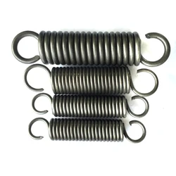 1PCS,Wholesale Big Spring Extension Coil Spring With Hooks for Swing Chair,4mm Wire Diameter*32mm Out Diameter*100-300mm Length