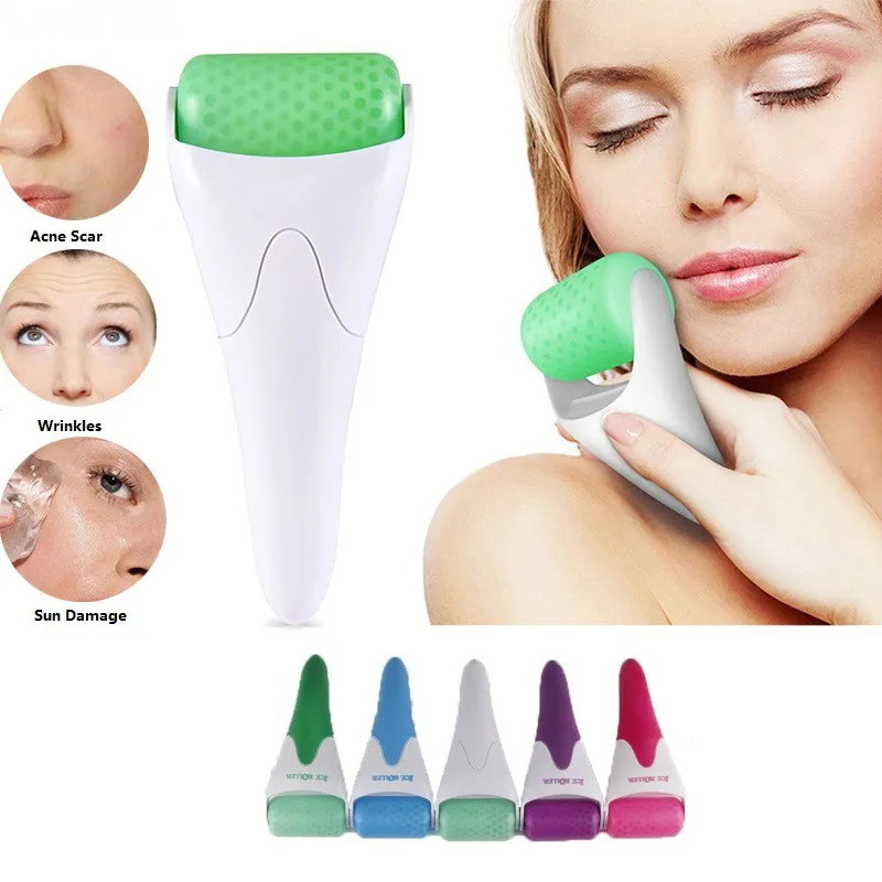 

Ice Roller Massager For Face Eye Puffiness Migraine Pain Relief Minor Injury Body Skin Care Preventing Wrinkle Products Tools